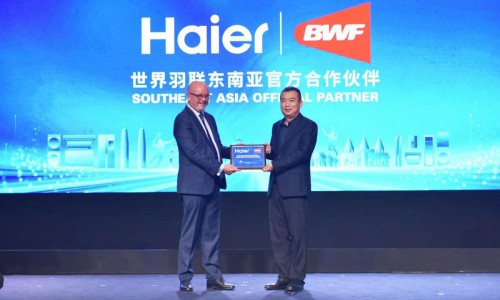 海尔智家成为2024-2025世界羽联东南亚官方合作伙伴