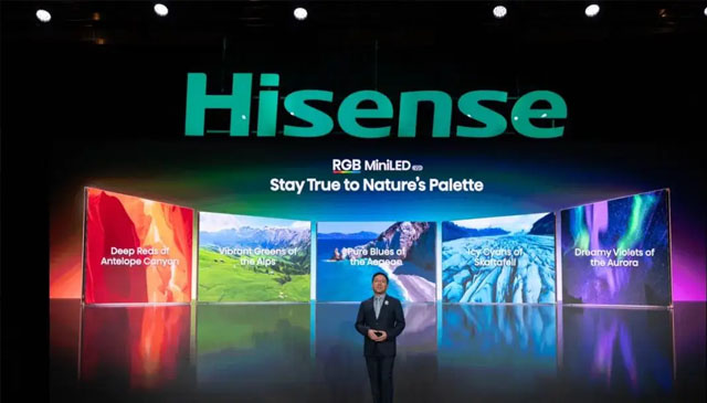 CES 2026：跨代领先！海信发布全新一代RGB-Mini LED电视